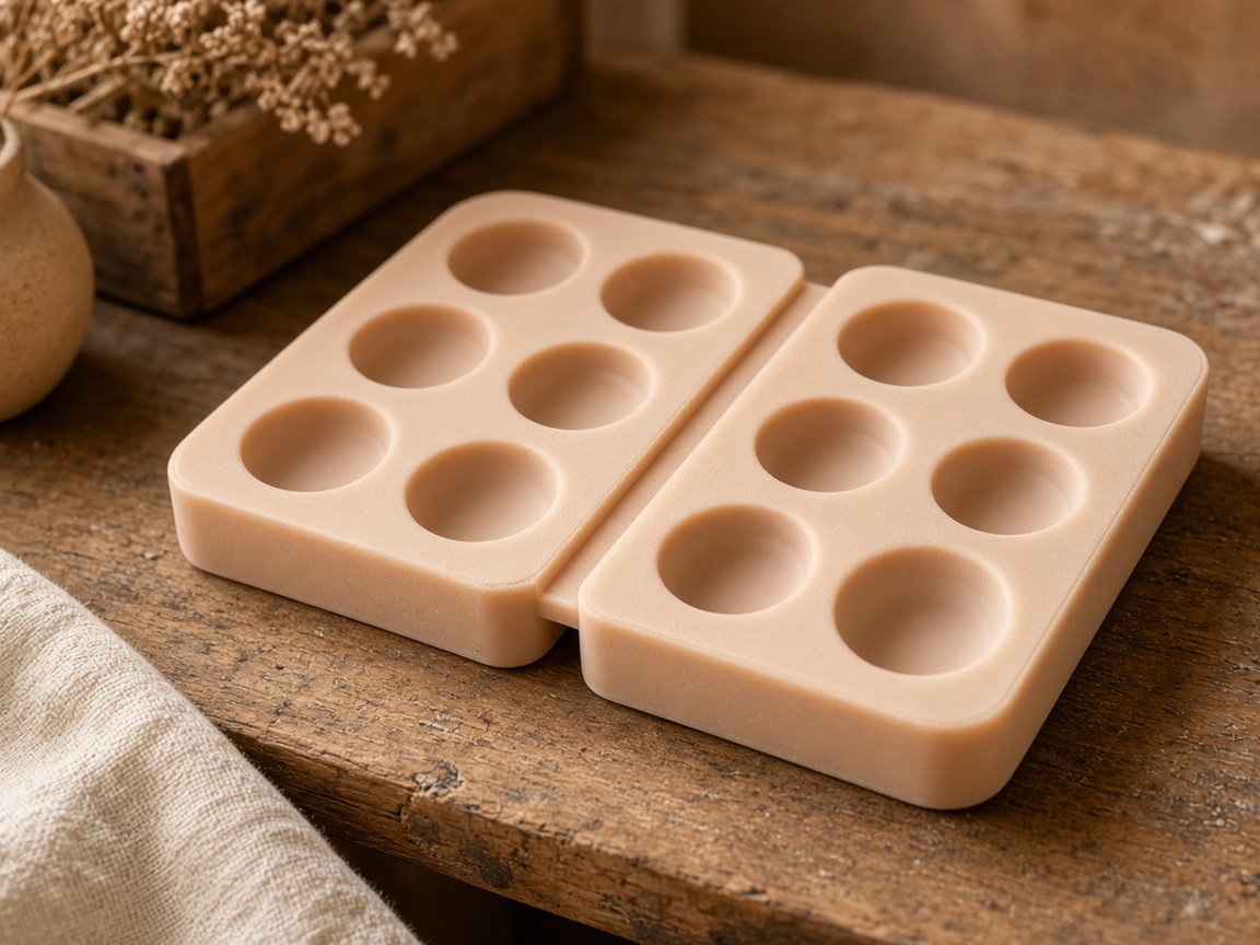 Отливка из силиконовой формы, образец 1